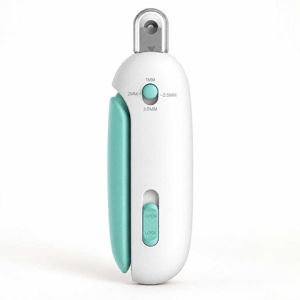 DOT blue adjustable-opening cat nail clipper