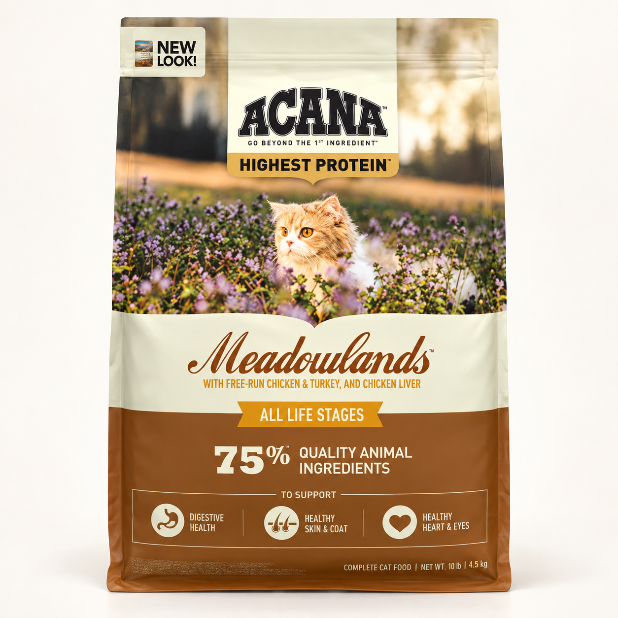 ACANA Homestead Harvest chicken cat food, 4.5 kg