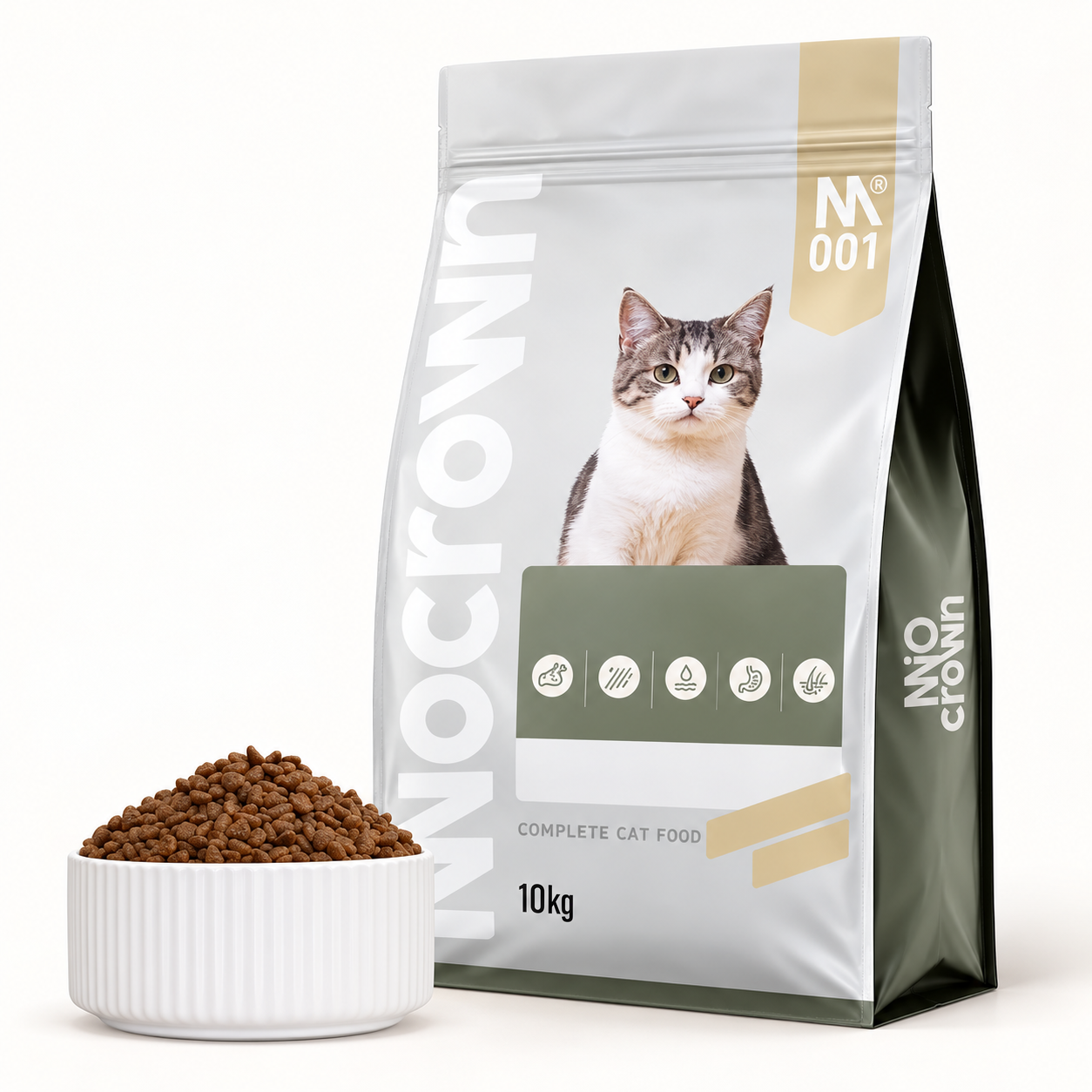 Miaoguan complete dry food for adult cats, 10 kg