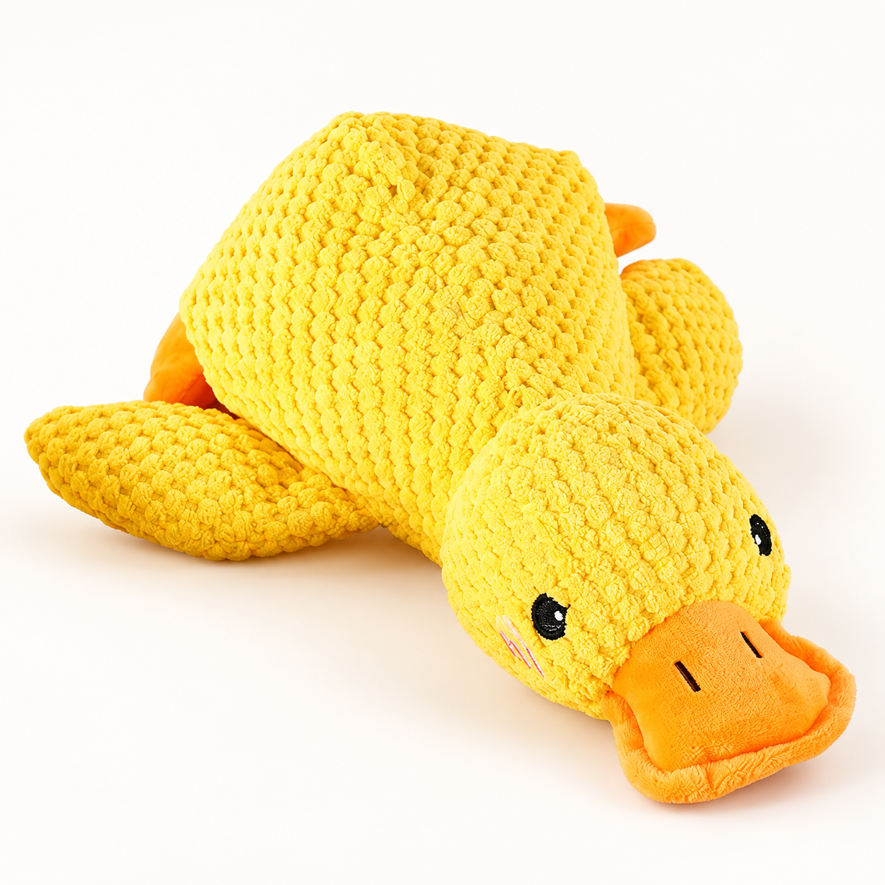 JIGZLE small plush duck dog toy